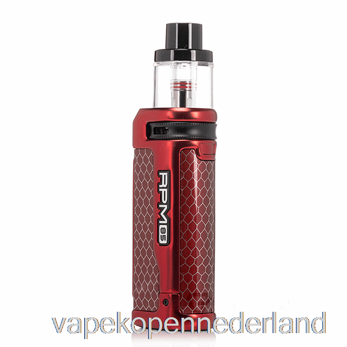 Elektronische Sigaret Vape Smok Rpm 85 Pod Mod Kit Mat Rood